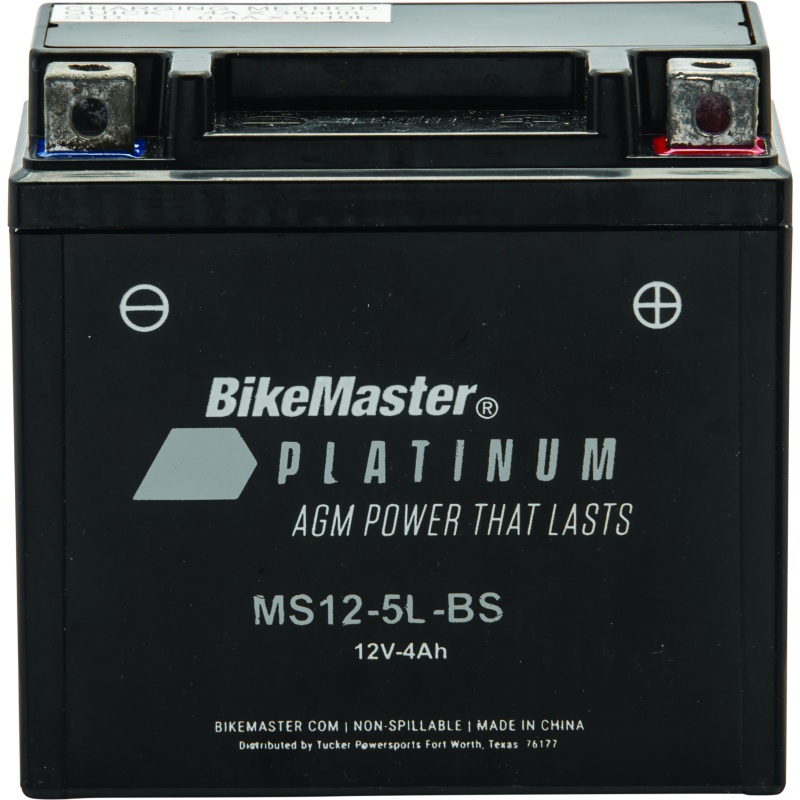 BikeMaster AGM Battery – MS12-5L-BS