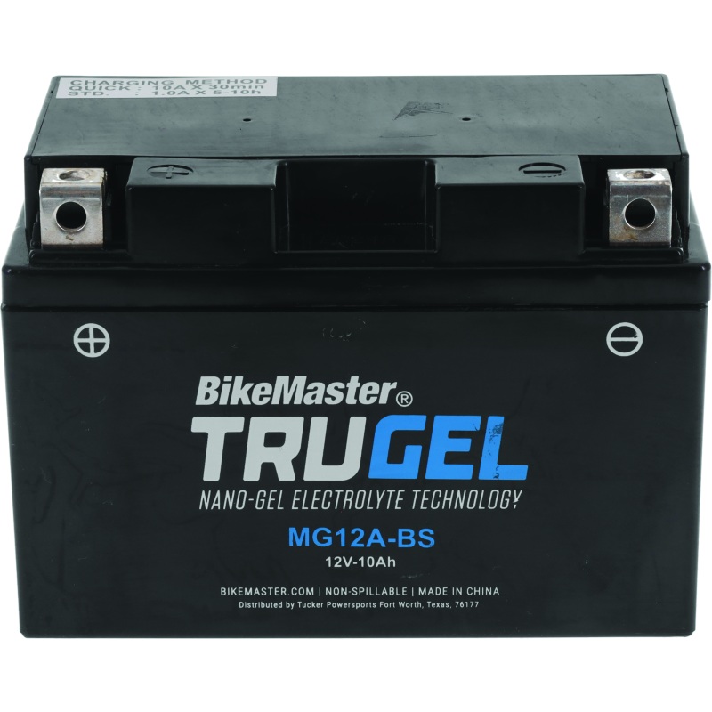 BikeMaster TruGel Battery – MG12A-BS