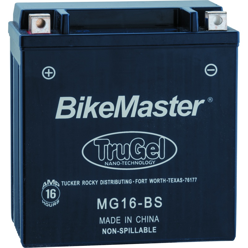 BikeMaster TruGel Battery – MG16-BS