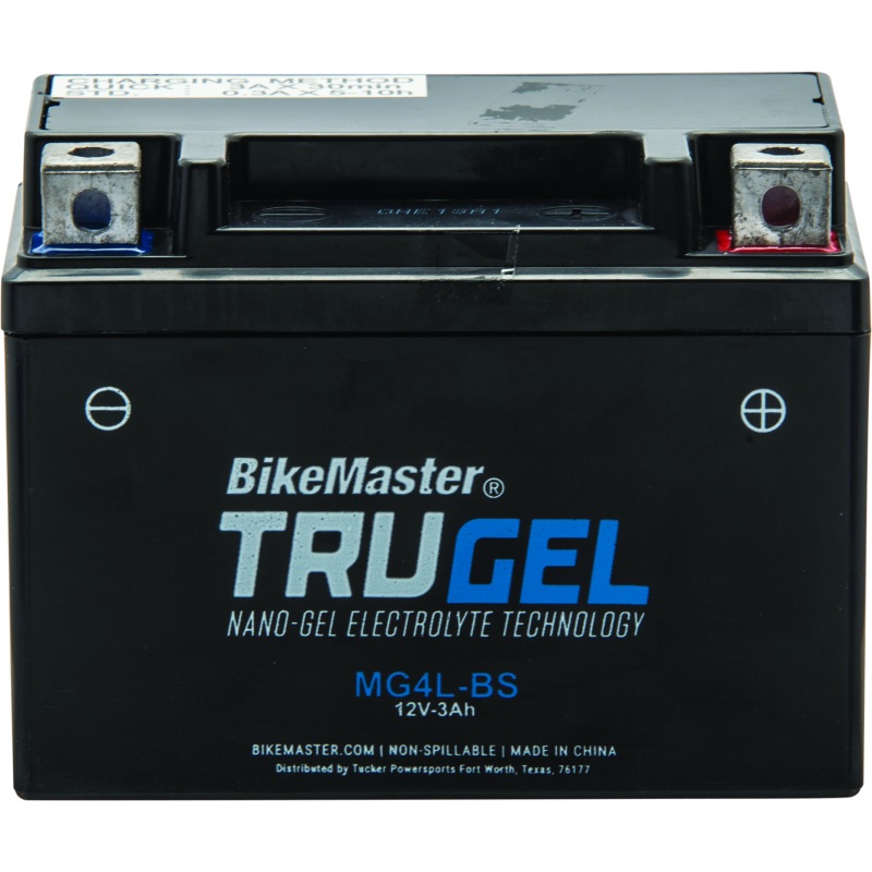 BikeMaster TruGel Battery – MG4L-BS