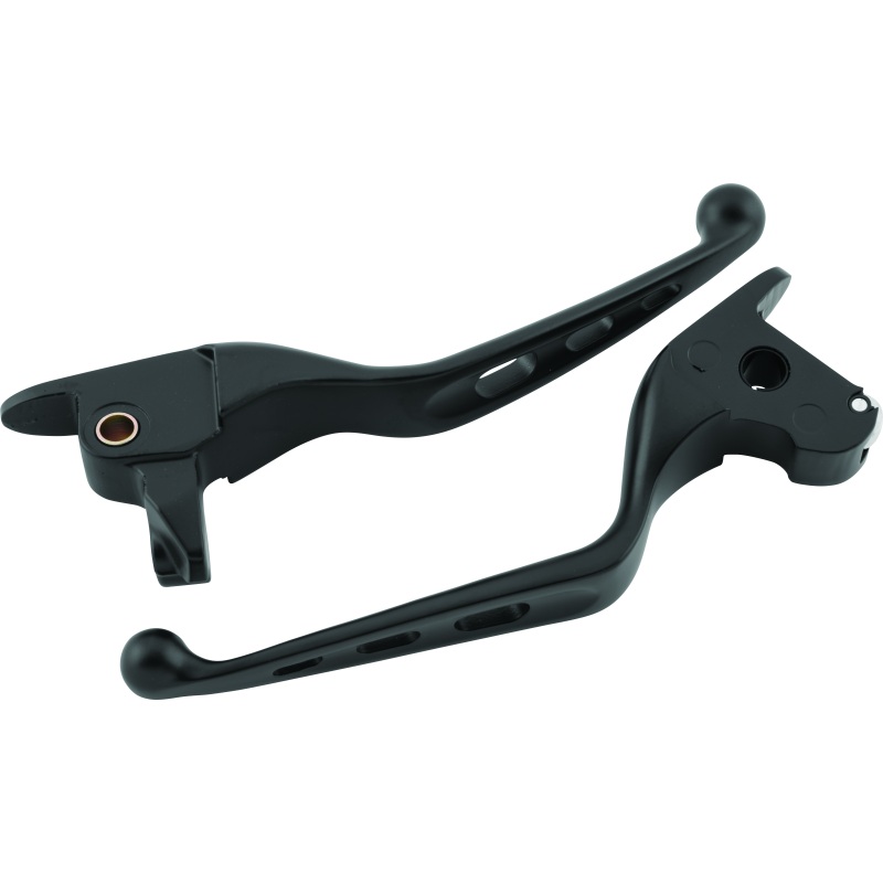 Bikers Choice 14-Up Touring Black Tri-Hole Lever Set