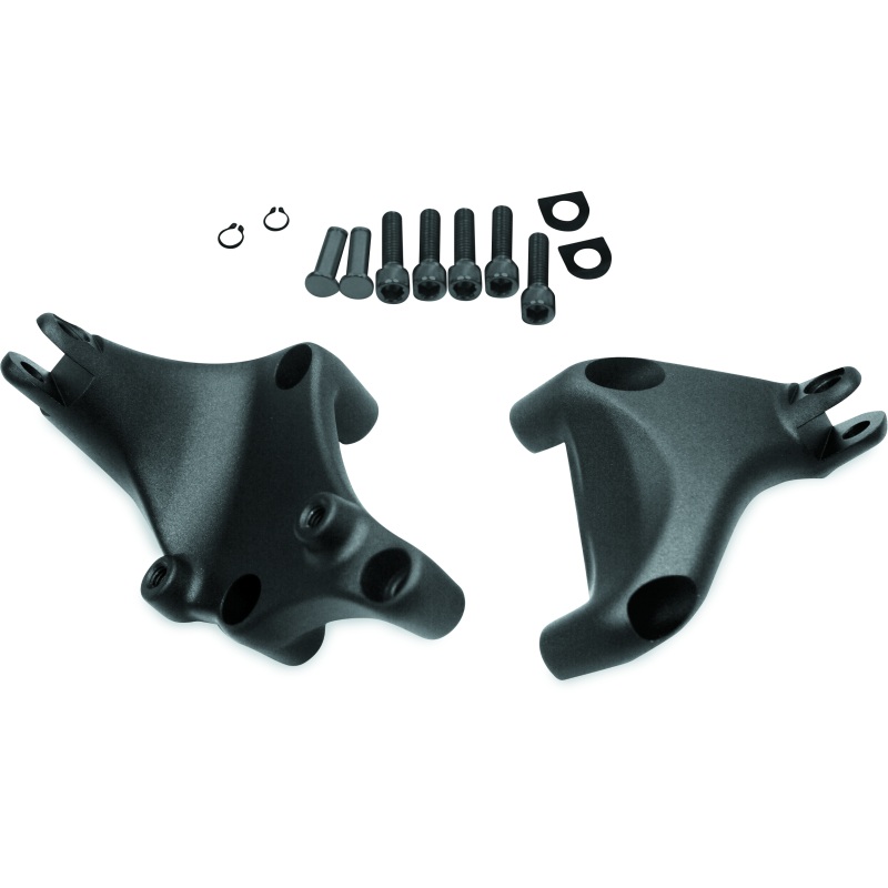 Bikers Choice 14-Up XL Black Passenger Footpeg Mount