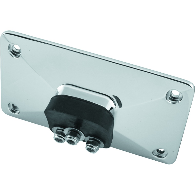 Bikers Choice 55-99 Chrome Pyramid License Plate Bracket 3 Bolt Style