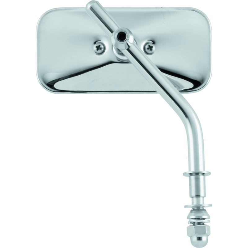 Bikers Choice 65-Up Chrome Stamped Mirror 2 X 4 1/2 Inch Ea