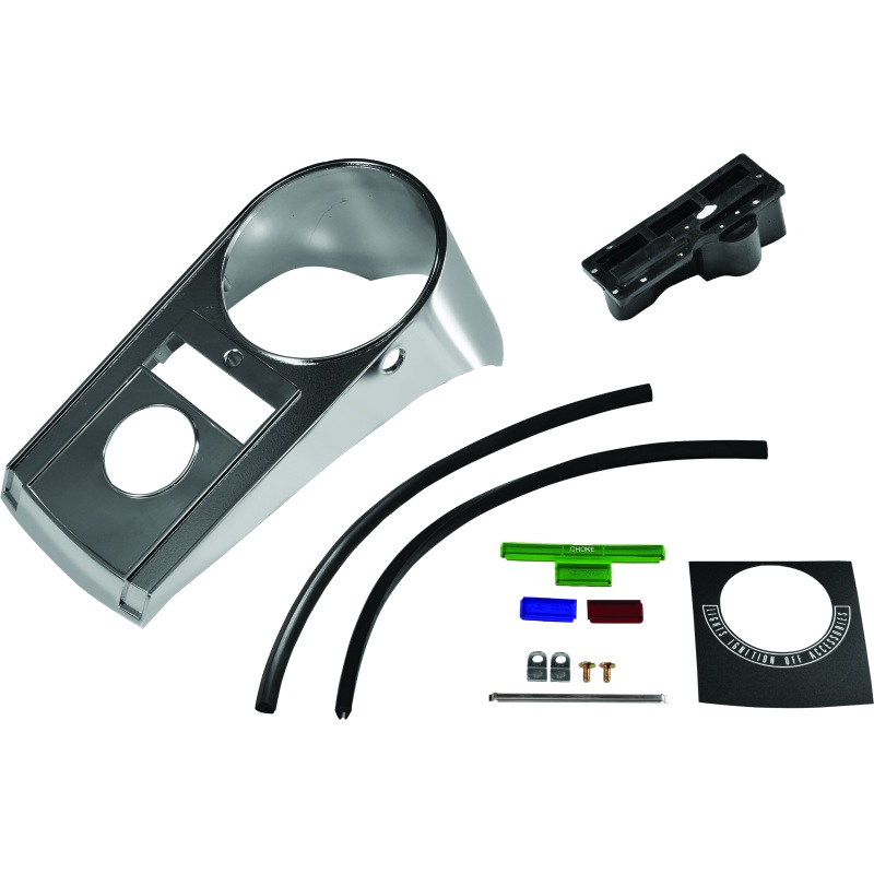 Bikers Choice 68-84FL 71-72 FX 80-86 FXWG 84-95 Softail Chrome Cast Dash Replaces H-D 71241-77T 91