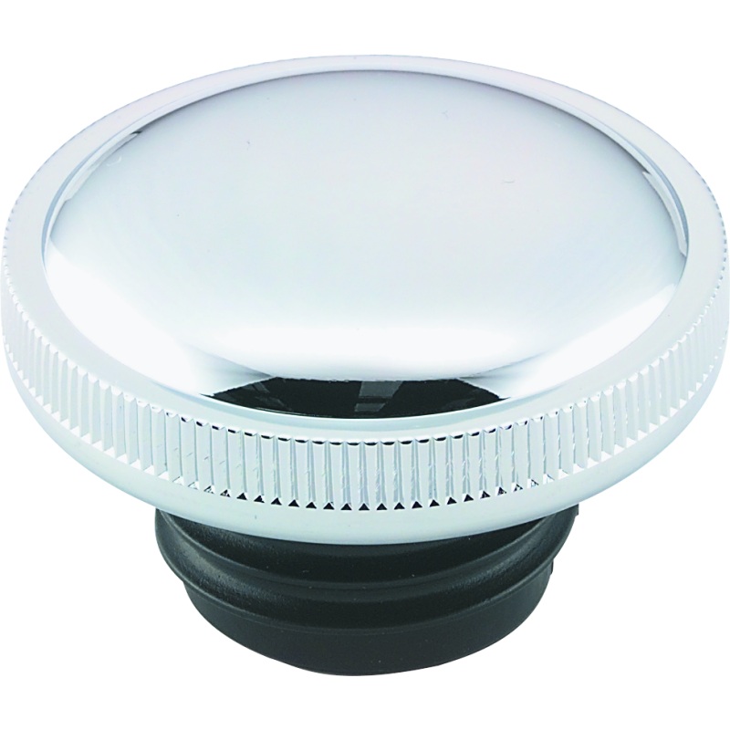 Bikers Choice 83-E96 Left Side Chrome Non-Vented Screw-In Gas Cap Replaces H-D 59674-94A 61103-83