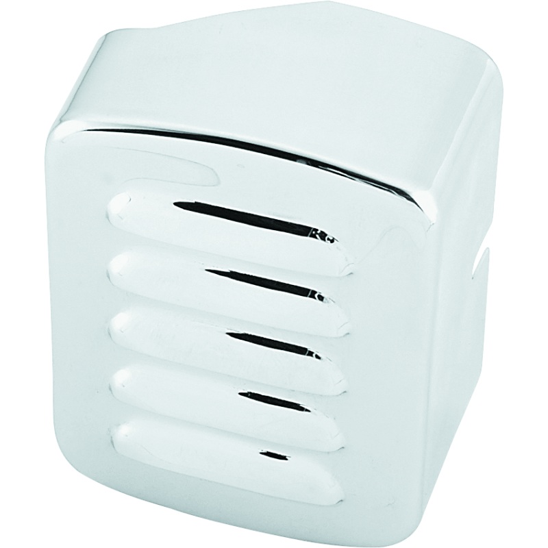 Bikers Choice 65-84 FL 71-86 FX 84-99 Softail Chrome Louvered Coil Cover Replaces H-D 31610-80T