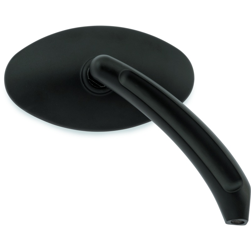 Bikers Choice 65-Up Black Oval Mirrors Custom Pair