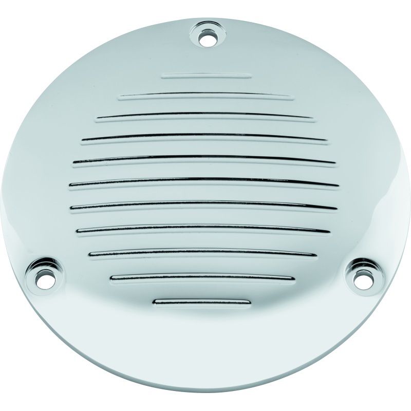 Bikers Choice 70-99 Big Twin Chrome 3 Hole Derby Cover