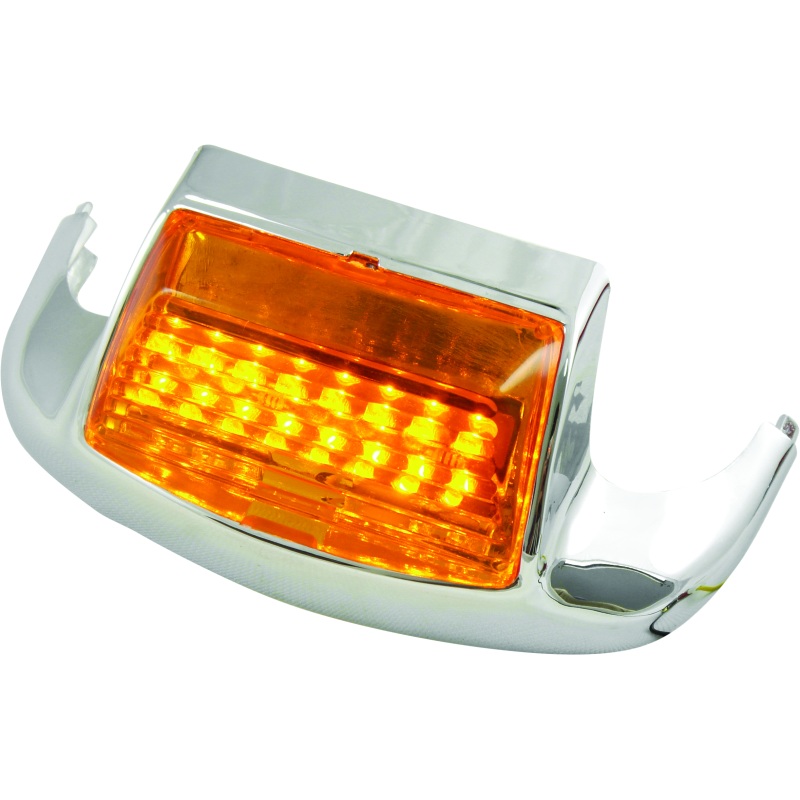 Bikers Choice 80-95 FLHT 86-95 FLST Front Amber Lens Replaces H-D 59082-79