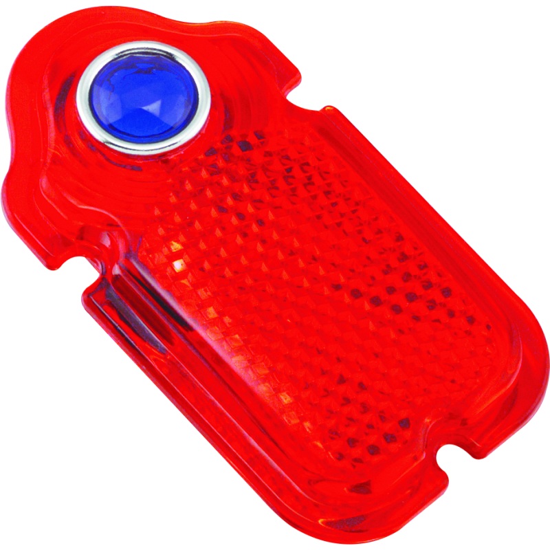Bikers Choice Blue Dot Taillight Lens 47-54 Tombstone Replaces H-D 68090-47