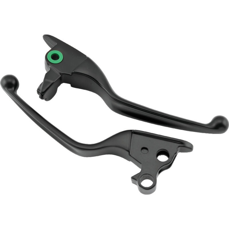 Bikers Choice 08-10 FLT Black Lever Set Replaces H-D 38843-08