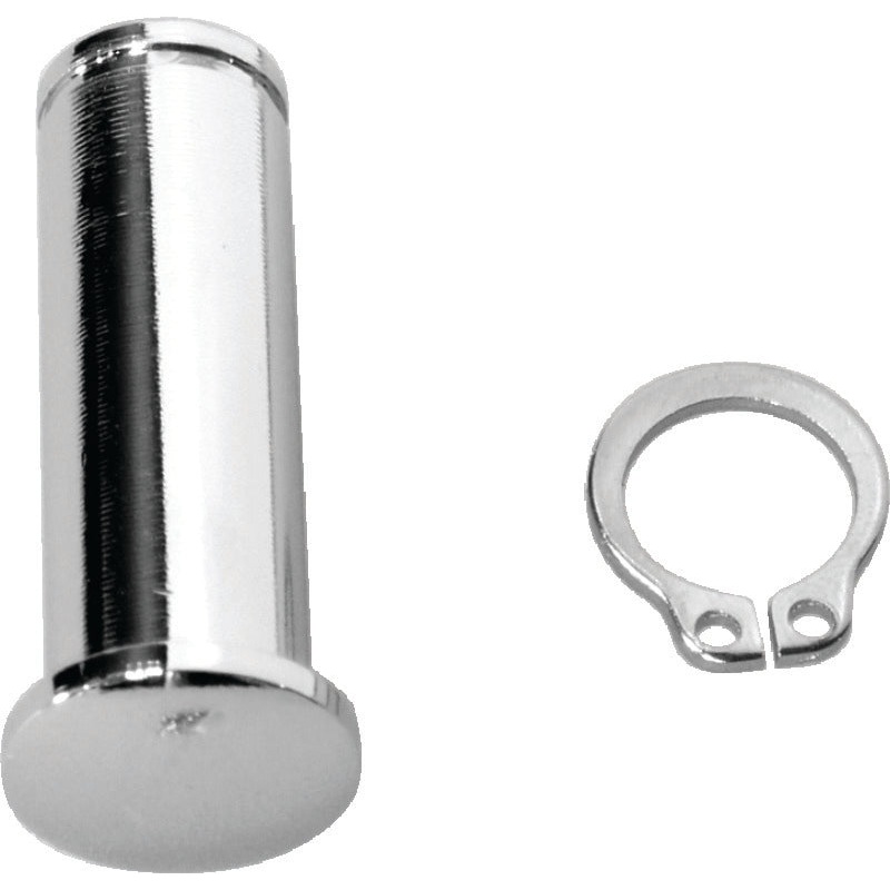 Bikers Choice 08-Up FLH FLT Chrome Clutch Pivot Pin & Clip Replaces H-D 38738-08