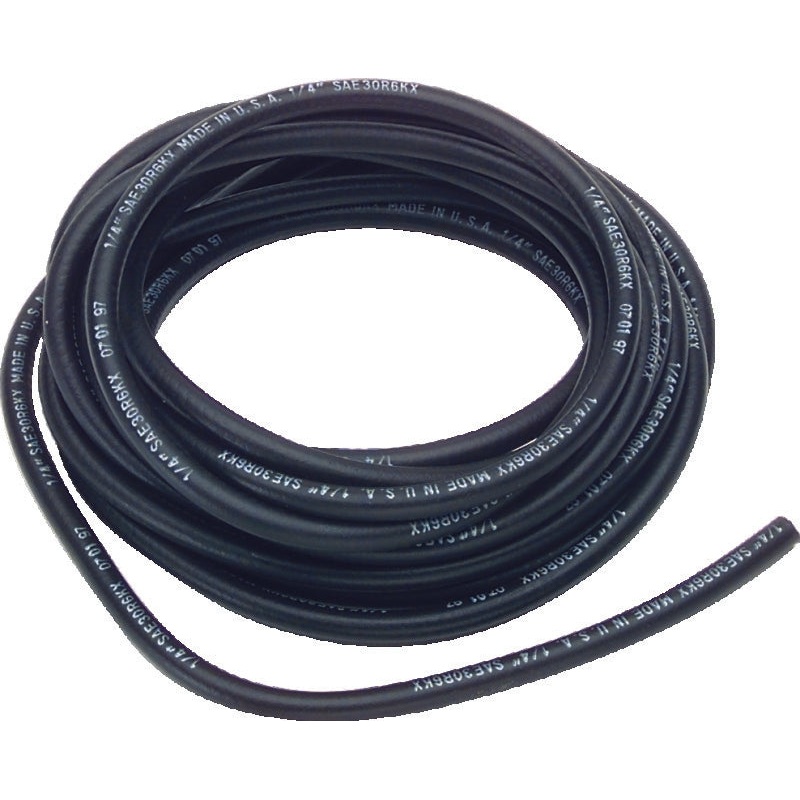Bikers Choice 1/4 Inch X 25 Feet Neoprene Oil/Fuel Line