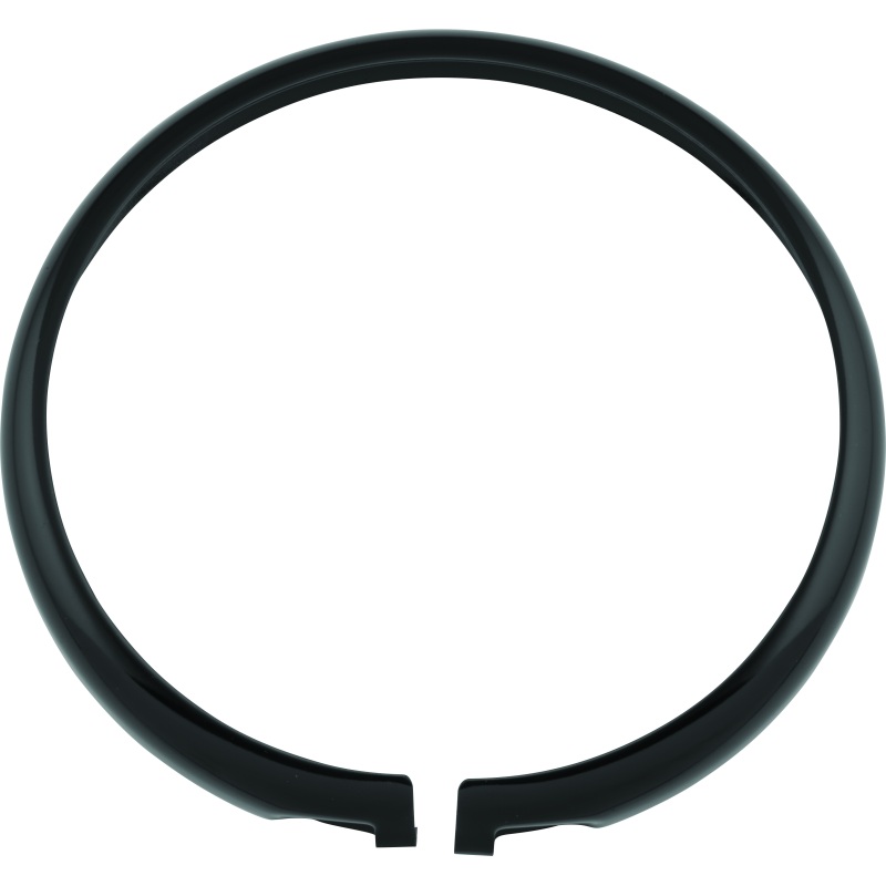 Bikers Choice 5-3/4 Headlight Replacement Black Trim Ring