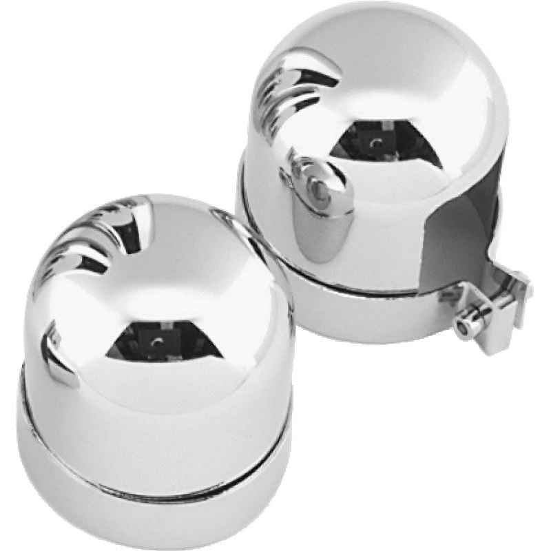 Bikers Choice 52-64 K XL 58-64 FL & Custom Chrome Shock Top Covers Replaces H-D 54707-84T