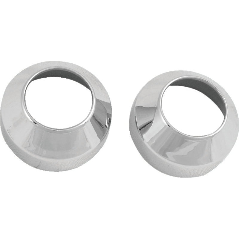 Bikers Choice 84-17 41MM Wide Glide Chrome Fork Boot Covers Pr
