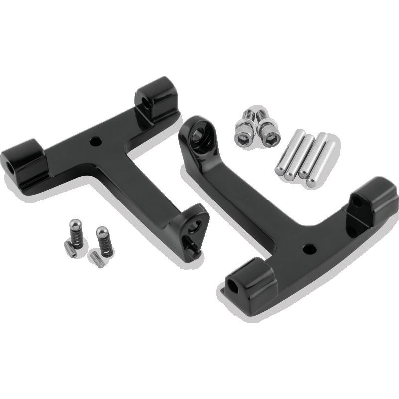 Bikers Choice 93-20 FLH FLT Black Passenger Floorboard Bracket Replaces H-D 53070-00A