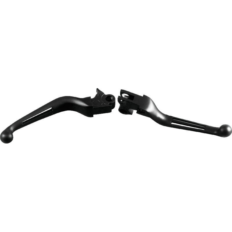Bikers Choice 96-16 Big Twin W/ Cable Clutch 96-03 XL Black Slotted Lever Set
