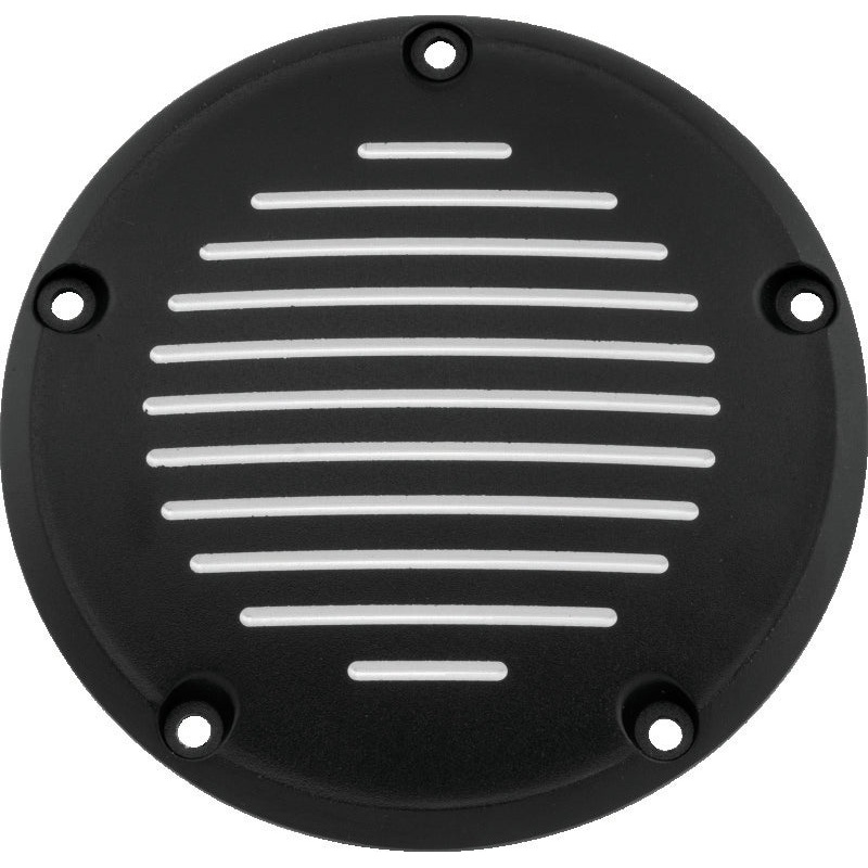 Bikers Choice 99-Up Big Twin Black 5 Hole Derby Cover