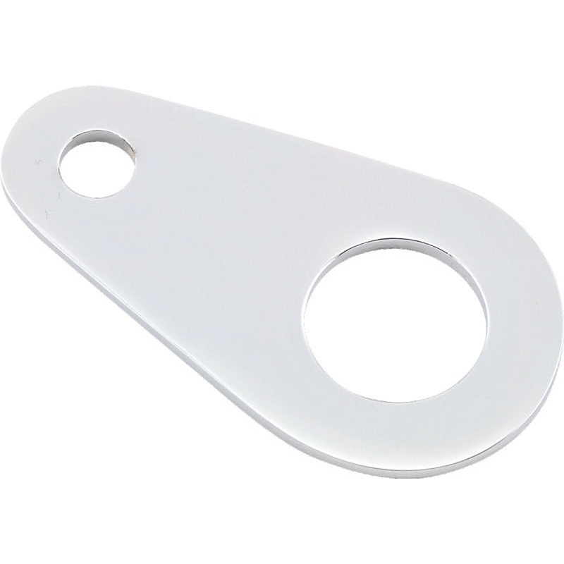 Bikers Choice Chrome Custom Single Hole Universal Ignition Switch Bracket Replaces H-D 69024-77