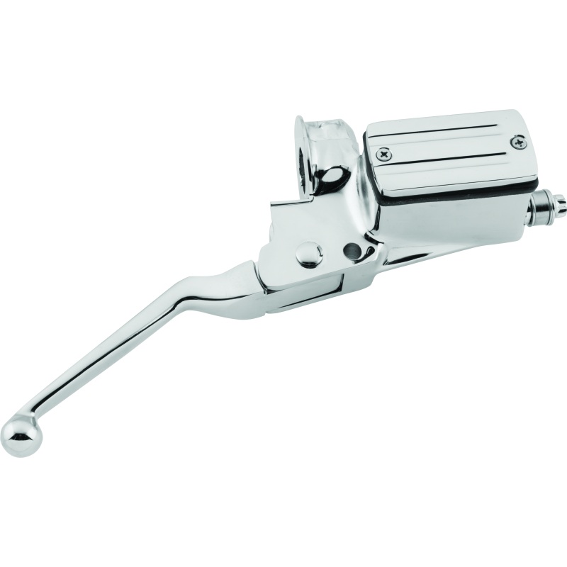Bikers Choice L85-95 Sportster Big Twin Chrome Master Cylinder Single Disc Replaces H-D 45019-85
