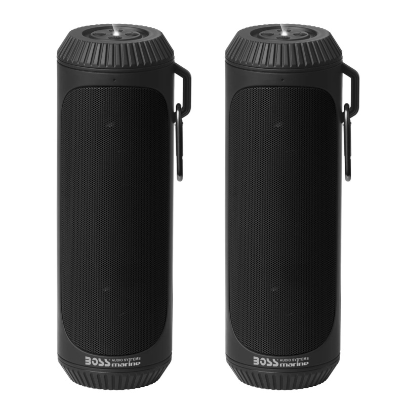 Boss Audio Systems Bluetooth Speakers/ 1.5in Speakers Built-in Flashlight