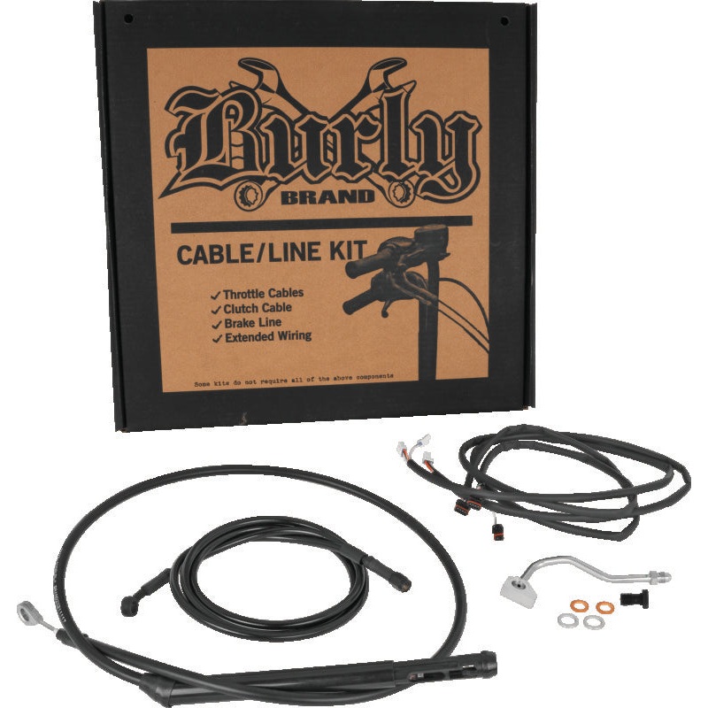 Burly Brand Control Kit 15in Bagger – Black