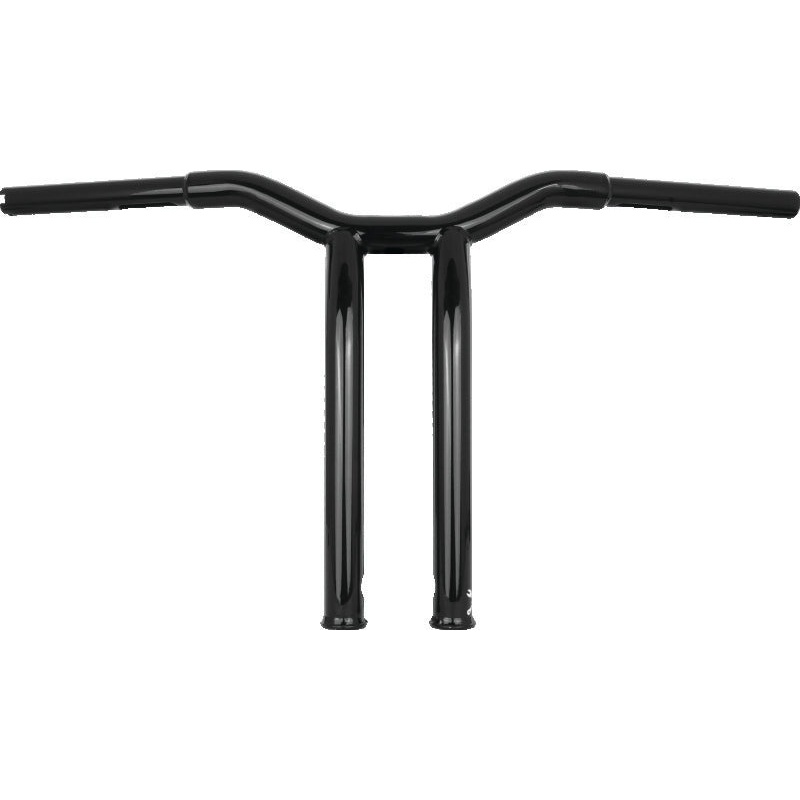 Burly Brand Dominator Raked Bar 14in – Gloss Black