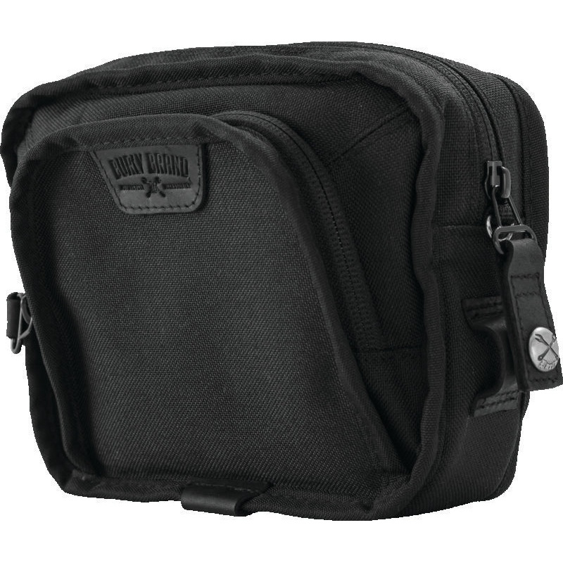 Burly Brand Handlebar Bag – Black