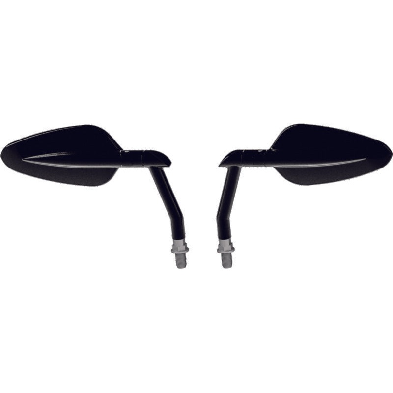Burly Brand Radar Mirror Set – Black