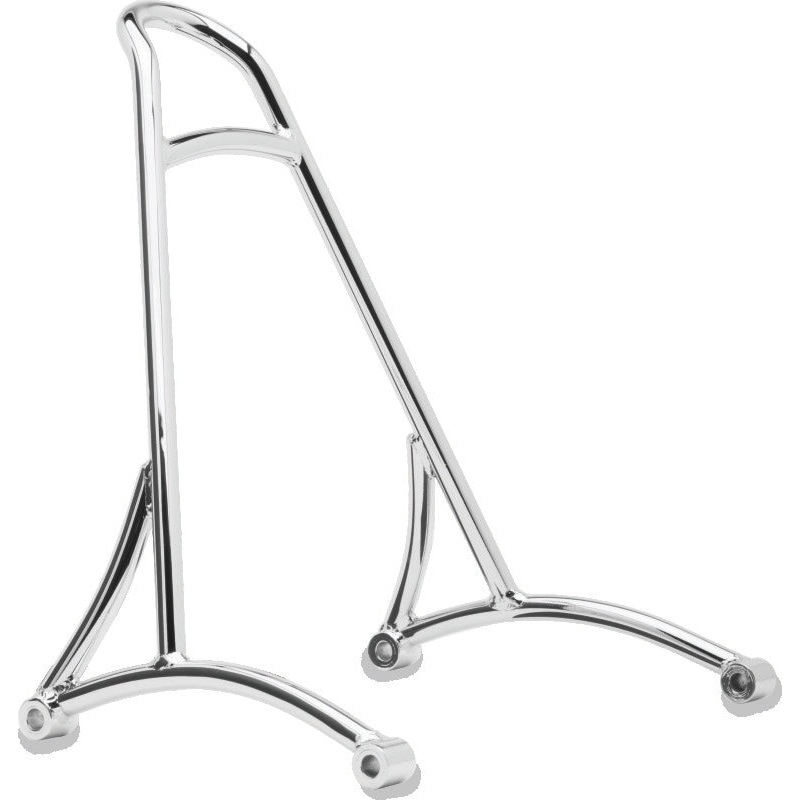 Burly Brand Short Sissy Bar 13in – Chrome