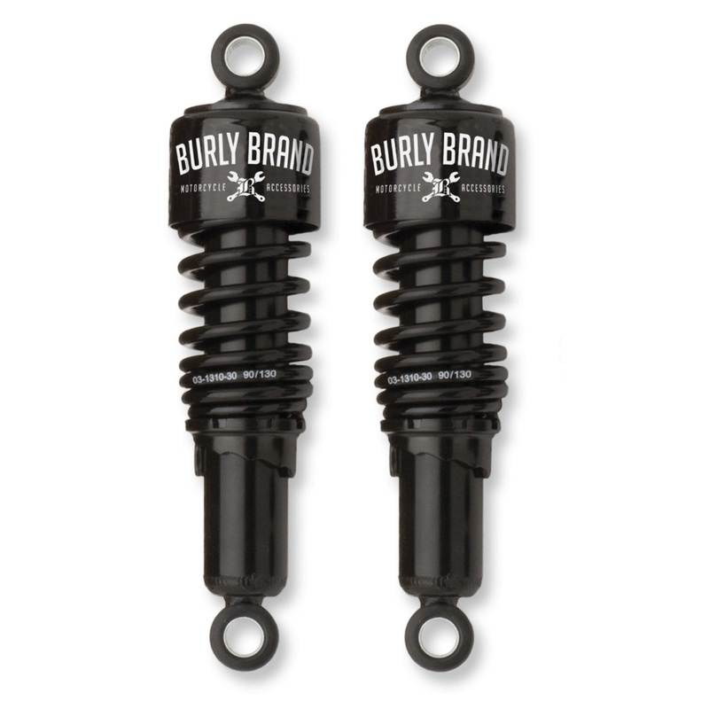 Burly Brand XL Shocks 10.5in – Black
