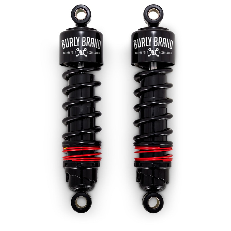 Burly Brand XL Slammer Shocks – Black