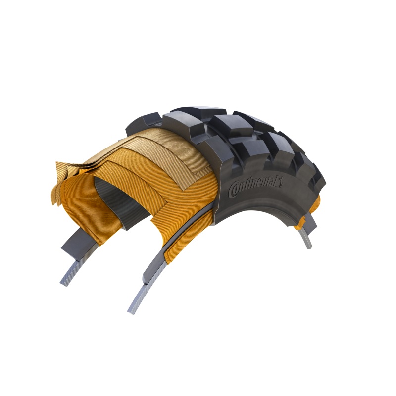 Continental TKC 80 Twinduro M+S – 120/70-19 M/C 60Q TL Front