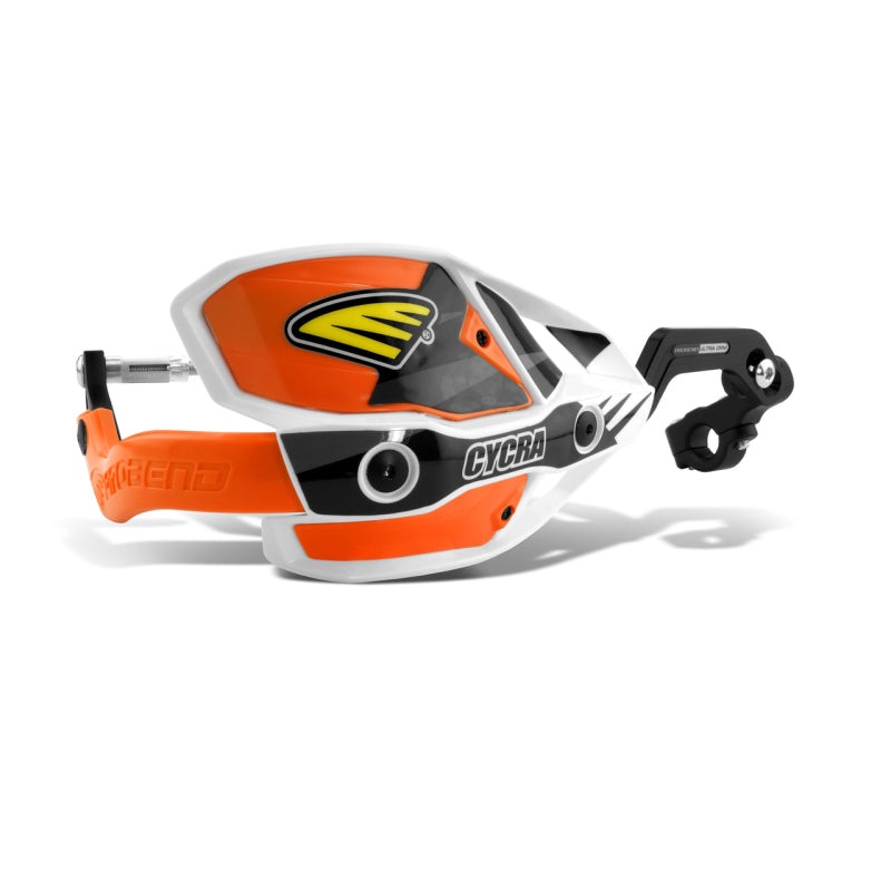 Cycra CRM Ultra 1-1/8 in. Clamp w/White Shields/Orange Covers