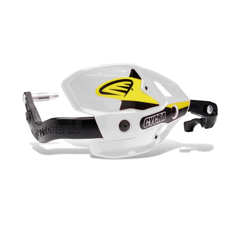 Cycra Probend Ultra w/HCM Clamp 1-1/8 in. – White