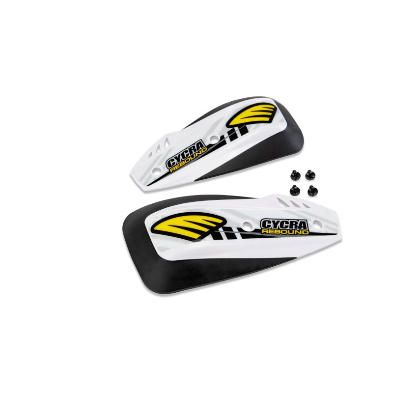 Cycra Rebound DX Handshields – White