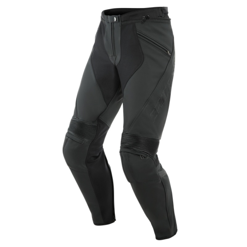 Dainese Pony 3 Leather Pants Perforated Matte Black Size – 52