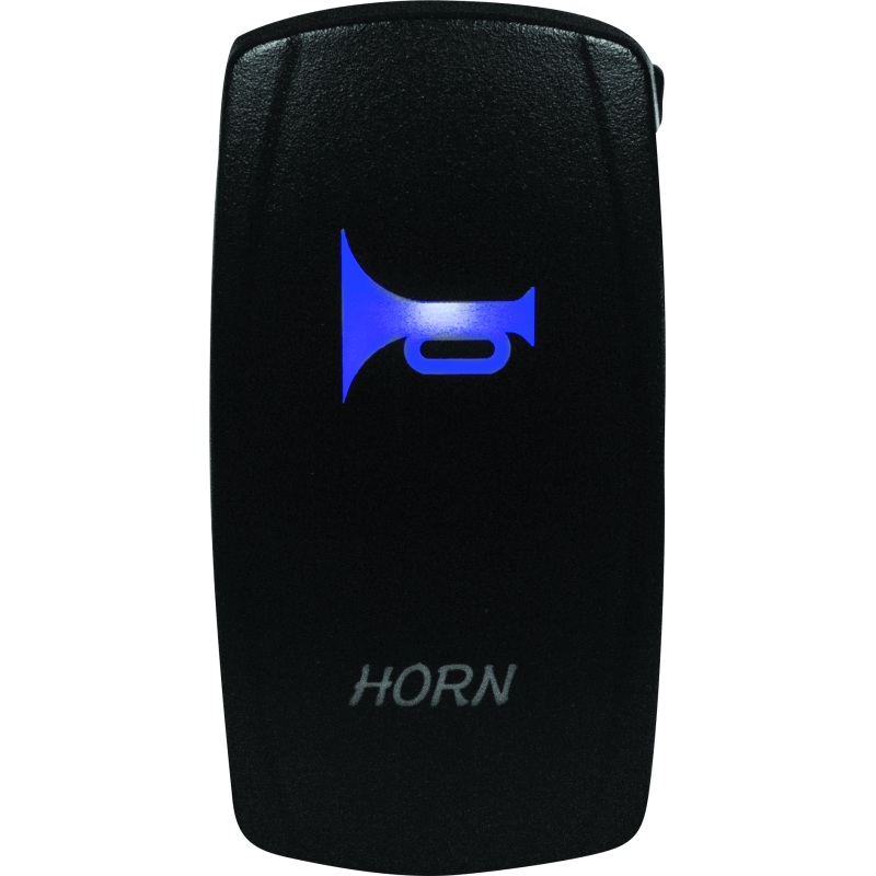 DragonFire Racing Lighted Switch Horn On/Off Blue