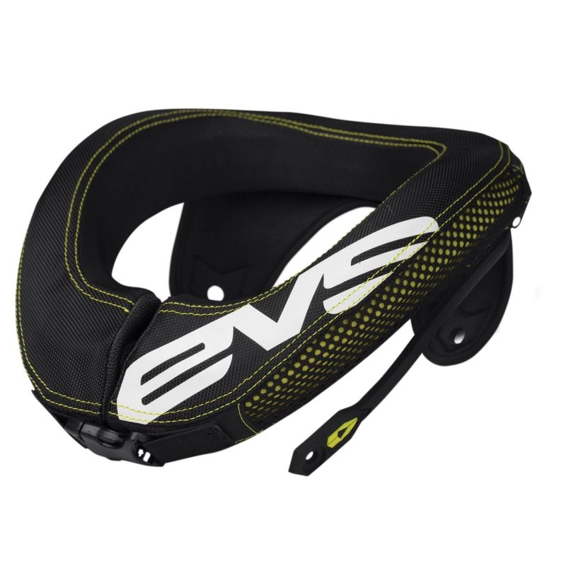 EVS R3 Race Collar Black/Hiviz – Adult