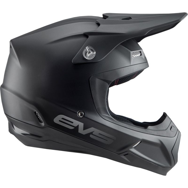 EVS T5 Solid Helmet Matte Black – Medium