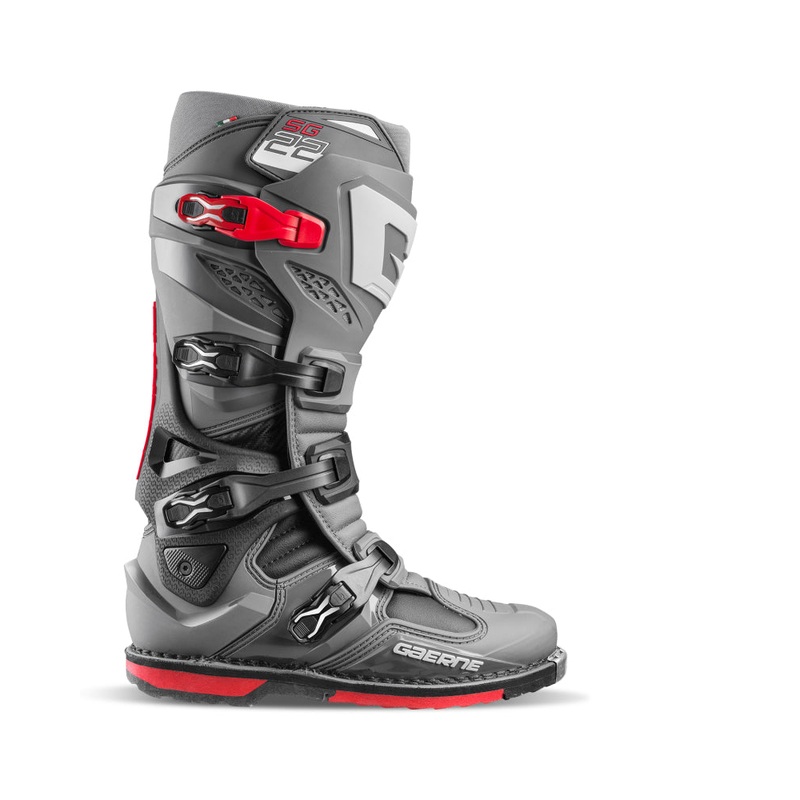 Gaerne SG22 Boot Anthracite/ Black/Red Size – 9.5