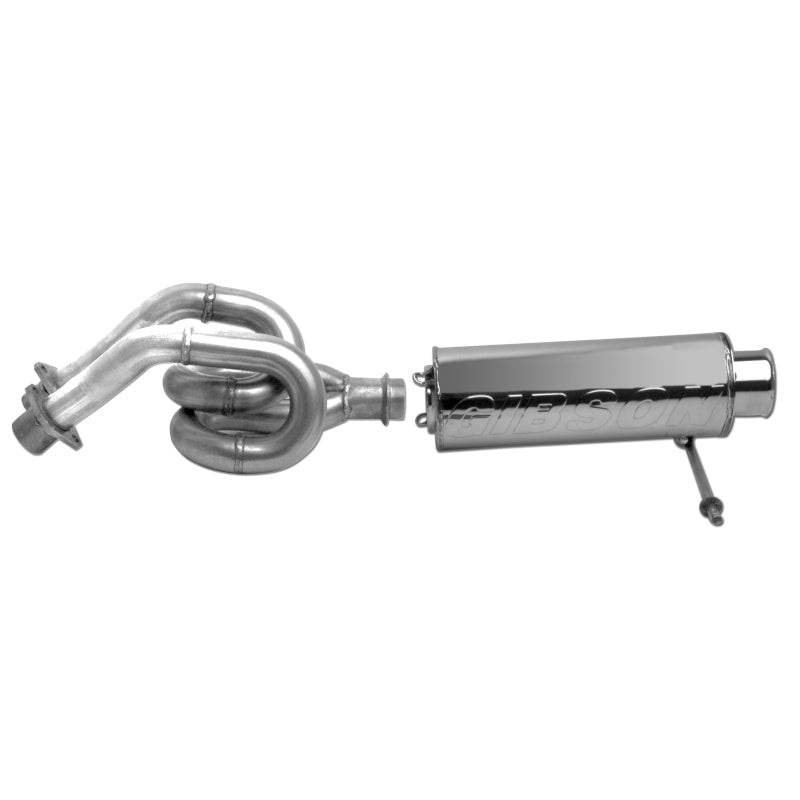 Gibson 04-07 Yamaha YXR66F Rhino 660 Base Single Exhaust – Stainless