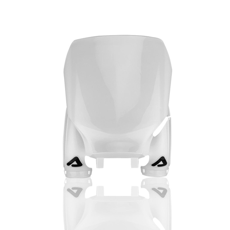 Acerbis 23+ Yamaha YZ250F/ YZ450F/FX Front Number Plate- Raptor 2 – White