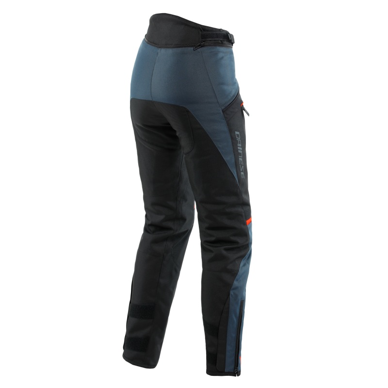 Dainese Tempest 3 Lady D-Dry Pants Ebony/Black/Lava-Red Size – 48