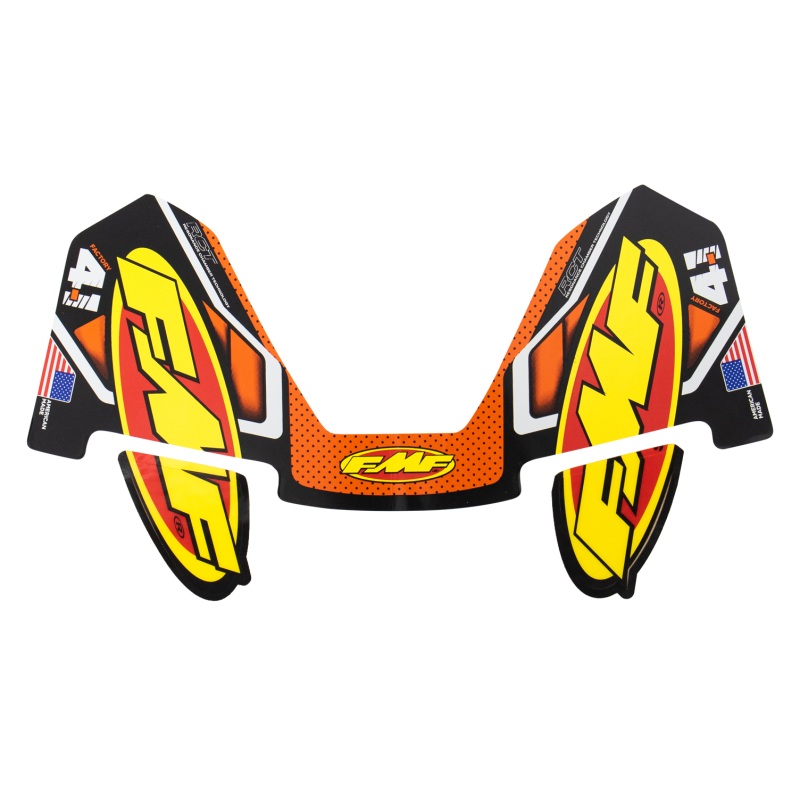 FMF Racing 4.1 Colorways 2020 Logo Kit – Orange