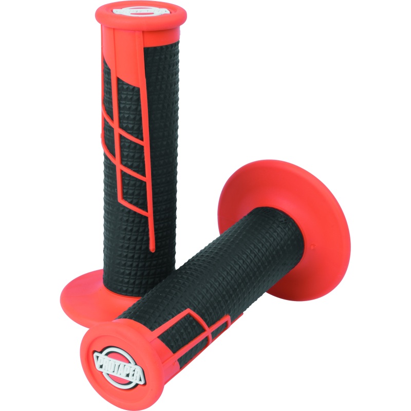 ProTaper Clamp-On 1/2 Waffle Grip – Orange/Black