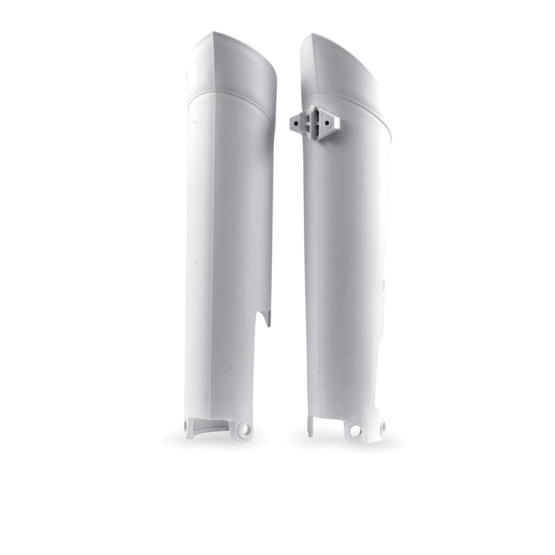 Acerbis 08-15 KTM EXC/XC-W/ SX/XC/SX-F/XC-F/ Mx/Enduro Lower Fork Cover Set – White