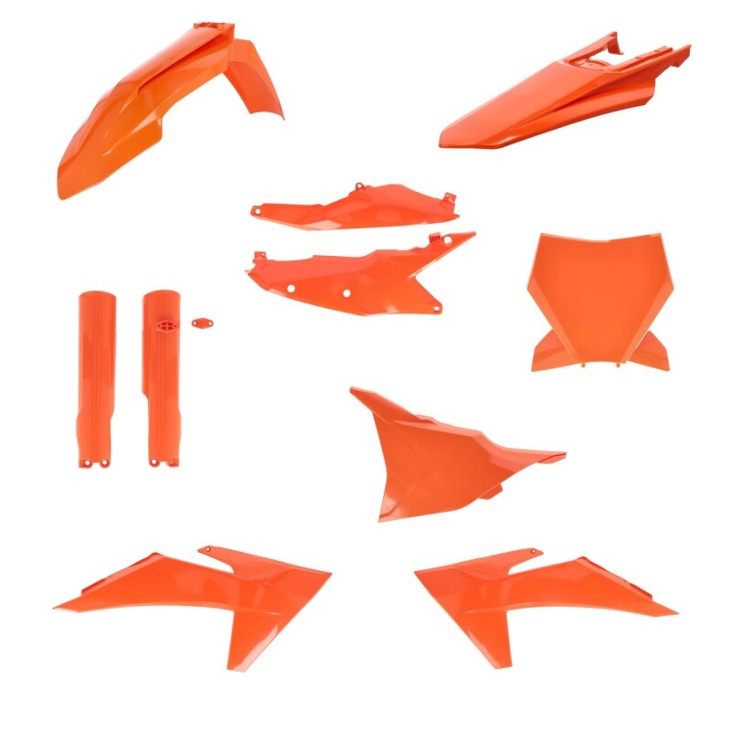 Acerbis 23-24 KTM 125-450 SX/ SX-F/XC/XC-F Plastic Kit – 16 Orange